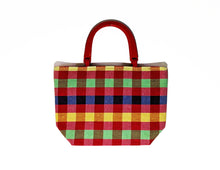 Load image into Gallery viewer, Cotton Handloom Hand bag - Red
